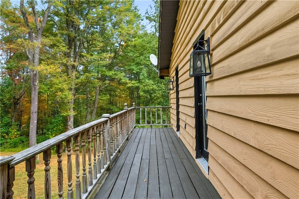 292 Golden Ridge Drive Somerset, PA 15501 - Photo 42 of 49 a view of balcony with wooden floor and fence
