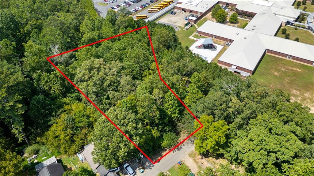 0 Reed Street Canton, GA 30114 - Photo 4 of 13 an aerial view of residential house with an outdoor space and street view