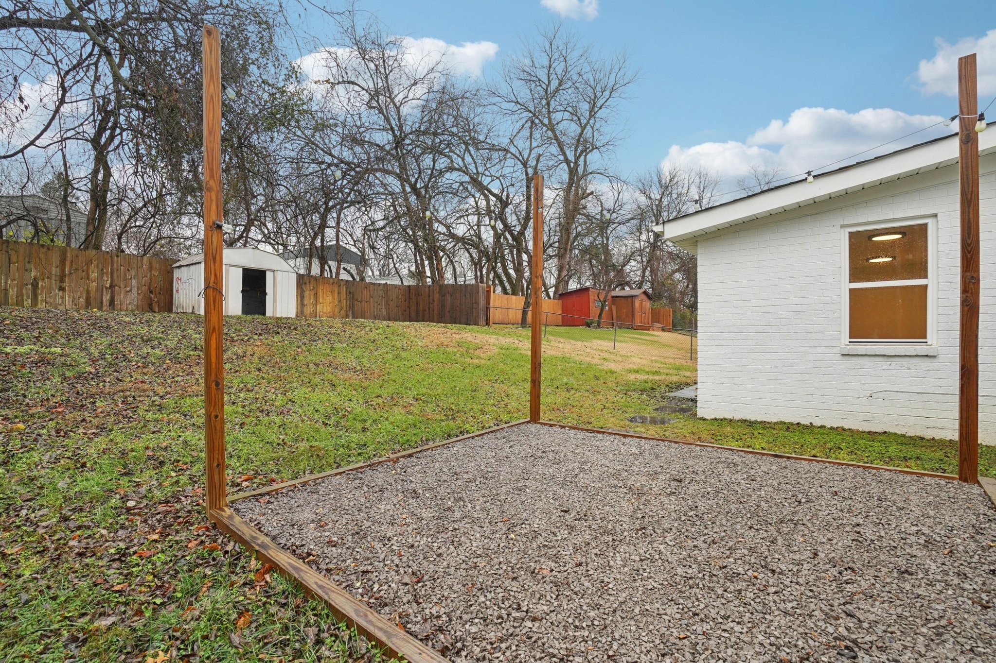1315 Robin Hill Road Franklin, TN 37064 - Photo 22 of 25 a view of a backyard with large trees
