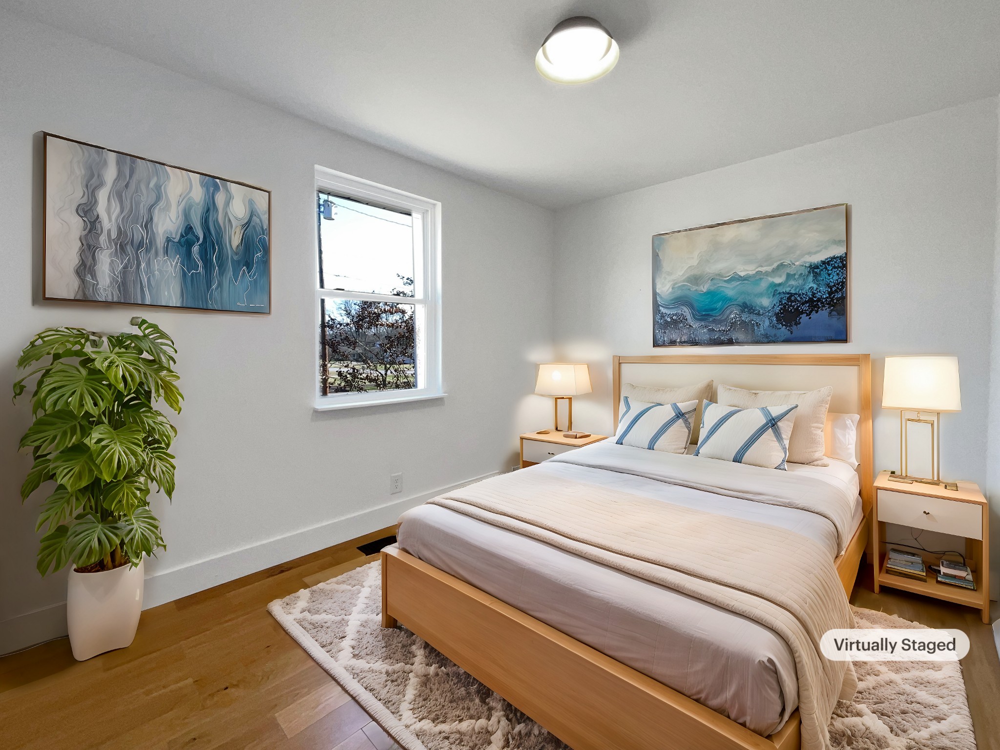 1315 Robin Hill Road Franklin, TN 37064 - Photo 9 of 25 a bedroom with a bed and a couch