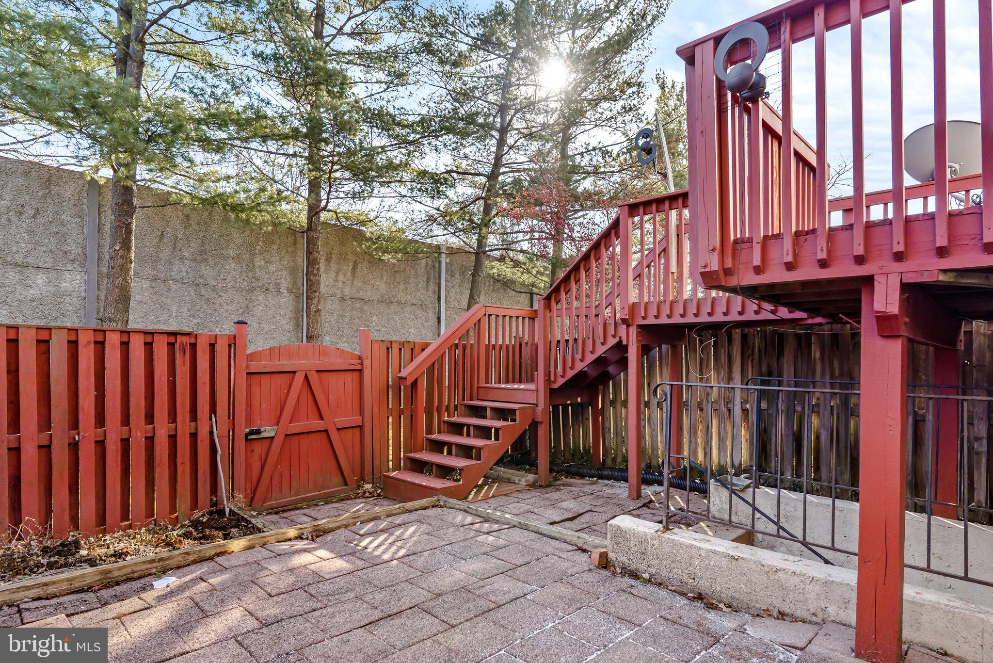 6971 Villa-Del-Rey Court Springfield, VA 22150 - Photo 22 of 23 Patio from the Walk Up Basement!