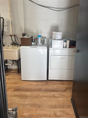 a room with storage and utility