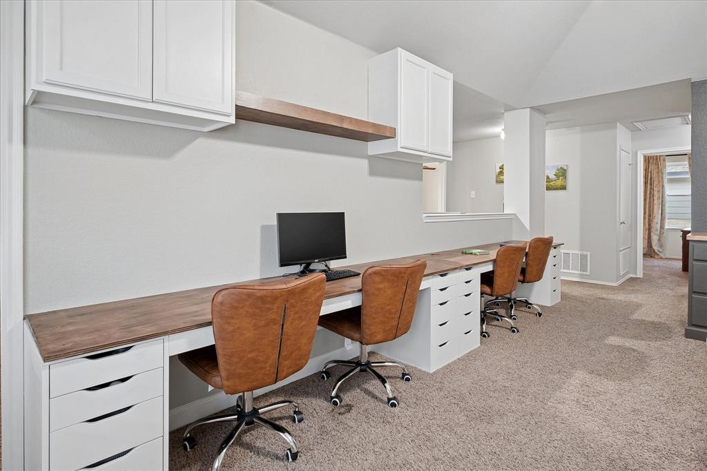 13837 High Mesa Road Fort Worth, TX 76262 - Photo 16 of 25 a view of workspace with lounge chair
