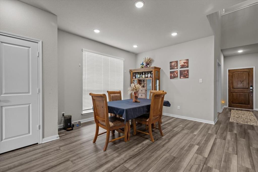 3501 Beutel Road Lorena, TX 76655 - Photo 6 of 33 Dining room with recessed lighting and wood finished floors