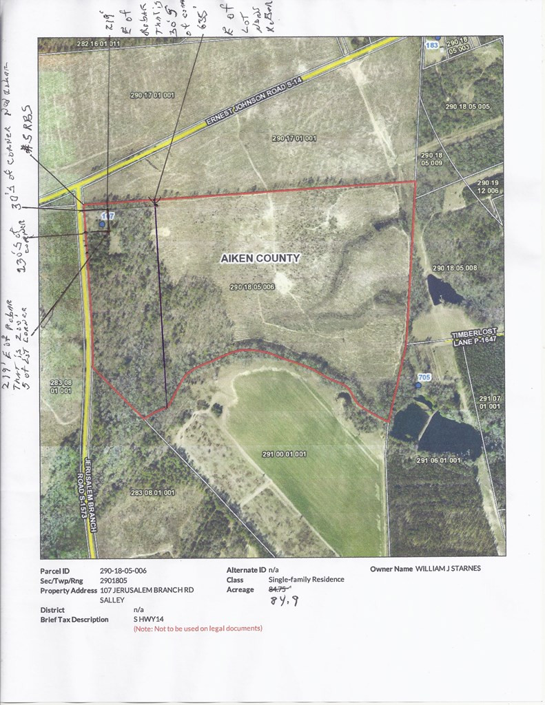 107 Jerusalem Branch Road Salley, SC 29137 - Photo 3 of 3