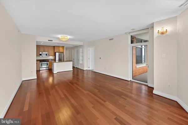 a view of empty room