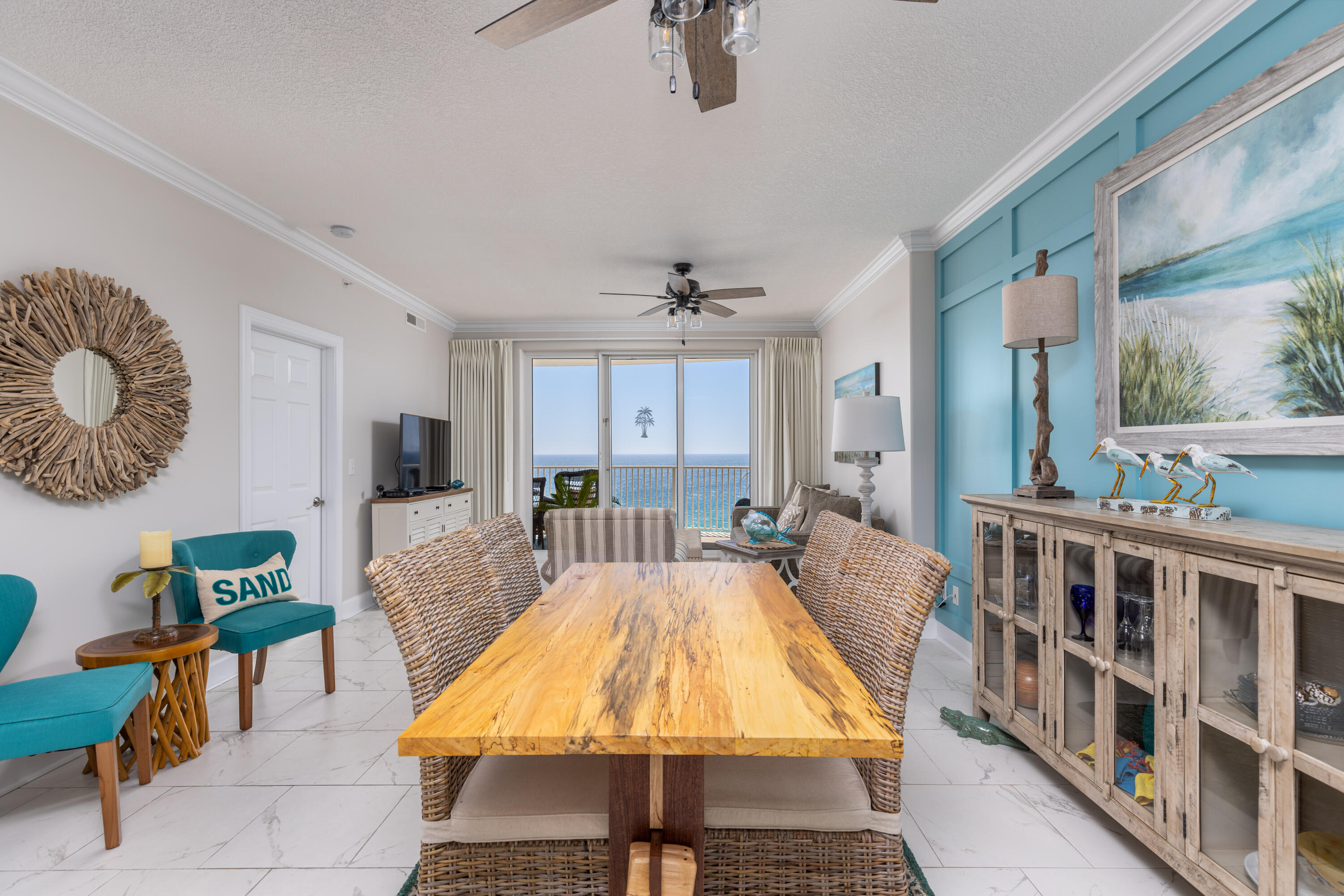 17545 Front Beach Road, Unit 1608 Panama City Beach, FL 32413 - Photo 8 of 26 Dining Table Excluded From Sale