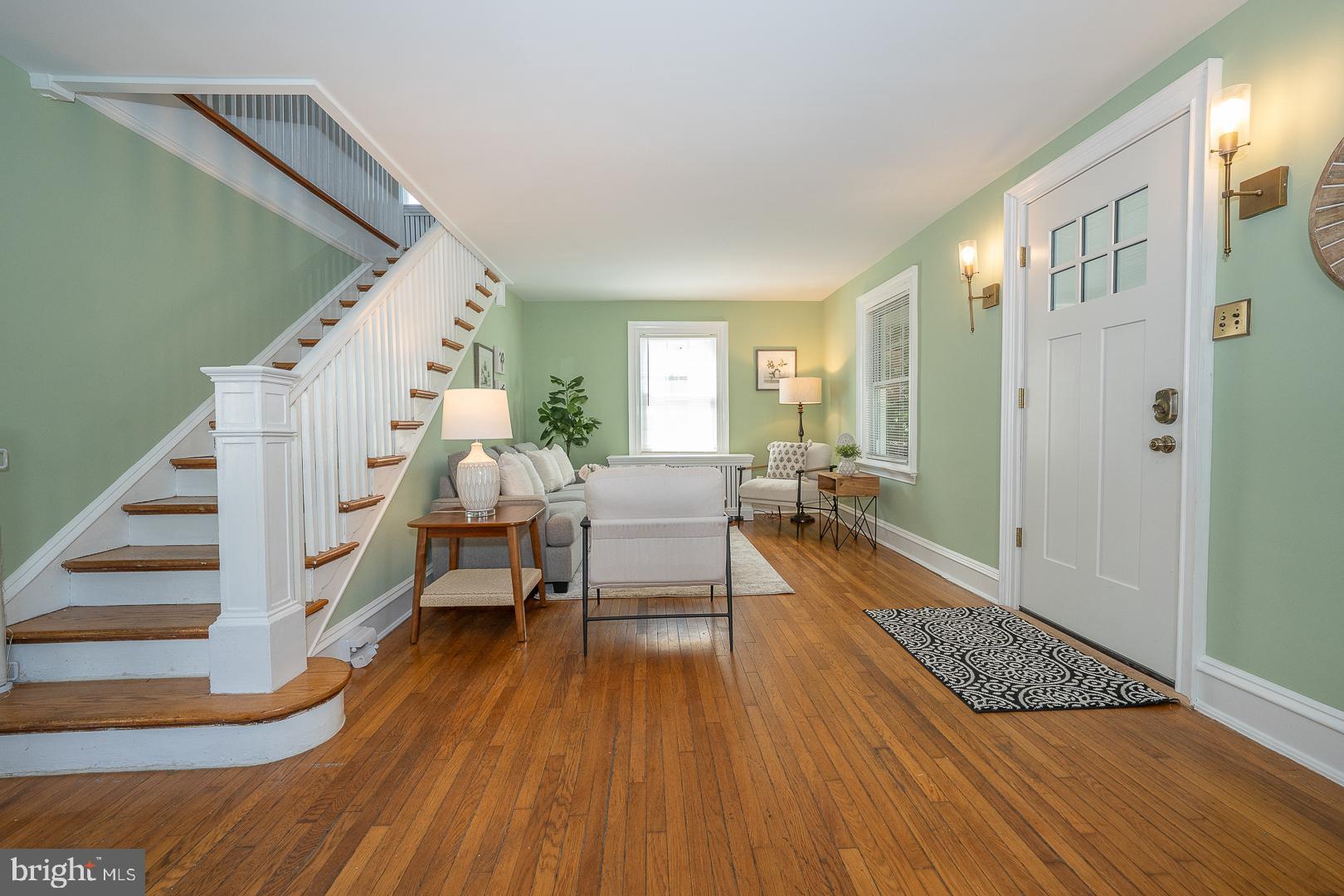 275 Old Eagle School Road Wayne, PA 19087 - Photo 12 of 47 a living room with furniture and a wooden floor