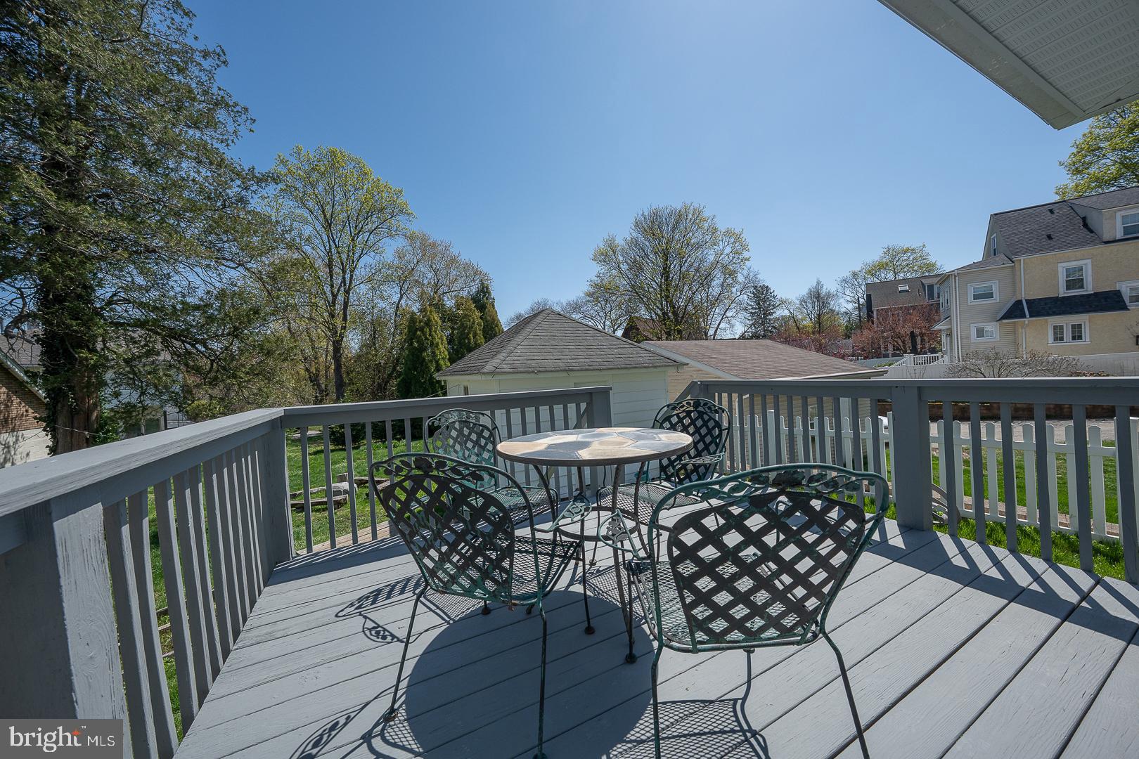 275 Old Eagle School Road Wayne, PA 19087 - Photo 46 of 47 a view of balcony with furniture and trees