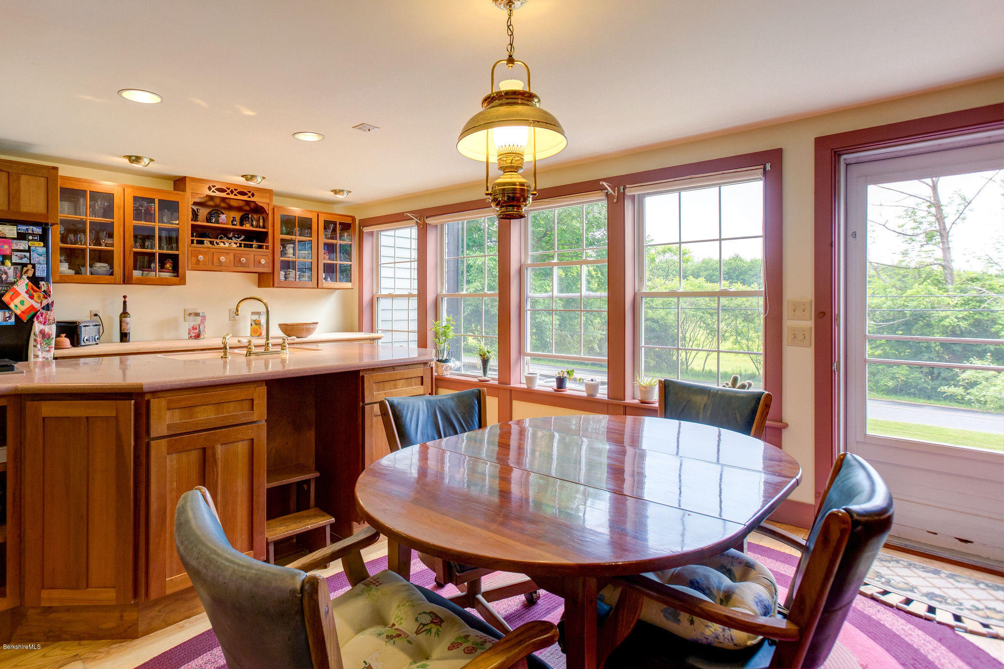 246 Whitman Road Hancock, MA 01267 - Photo 8 of 38 a dining room with furniture window and wooden floor