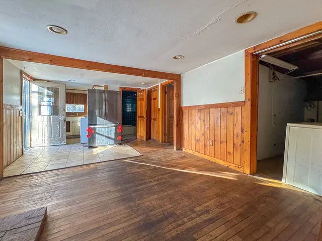 a view of livingroom with furniture and wooden floor