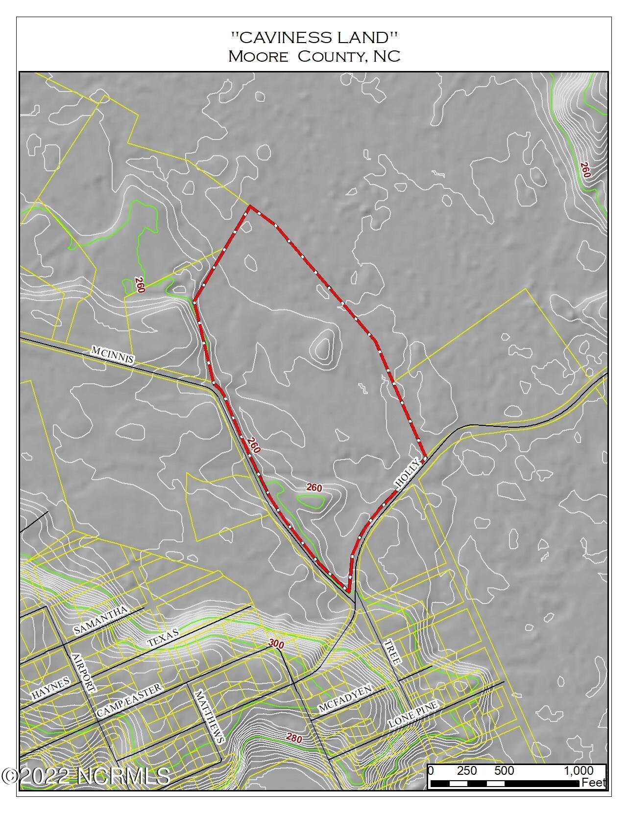 Tbd McInnis Road Carthage, NC 28327 - Photo 23 of 24 Topographic Map