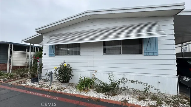 a backyard of a house