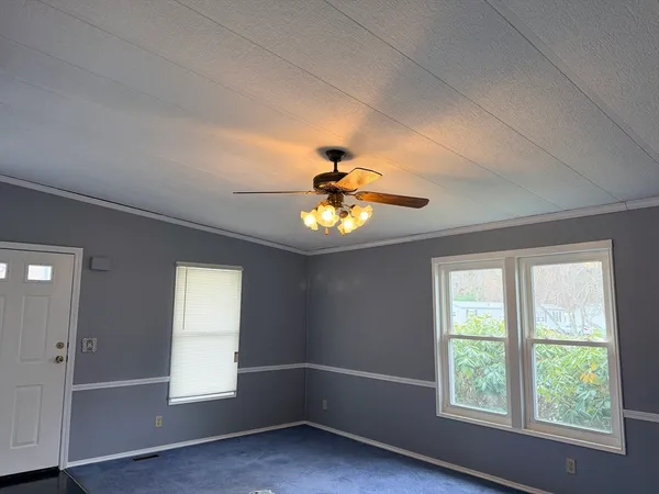 a window in an empty room with a window