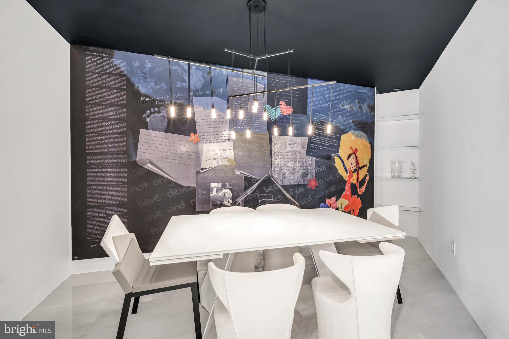 554 Carson Terrace Huntingdon Valley, PA 19006 - Photo 19 of 39 a view of a dining room with furniture and chandelier