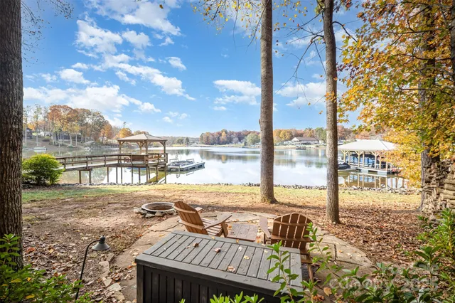 a view of a balcony with city view