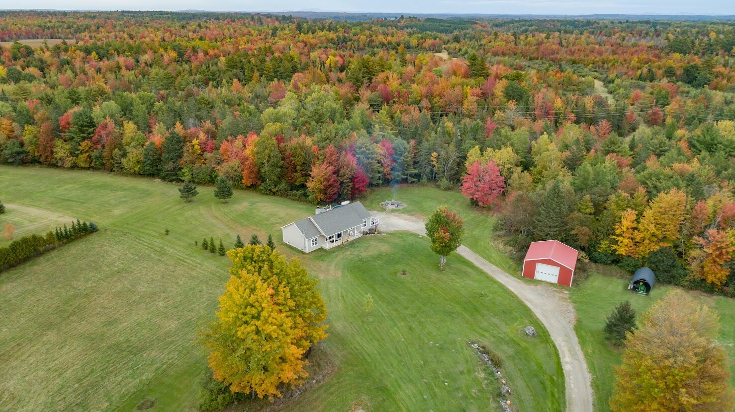 597 Hudson Road Glenburn, ME 04401 - Photo 1 of 61 597 Hudson Road Aerials-2