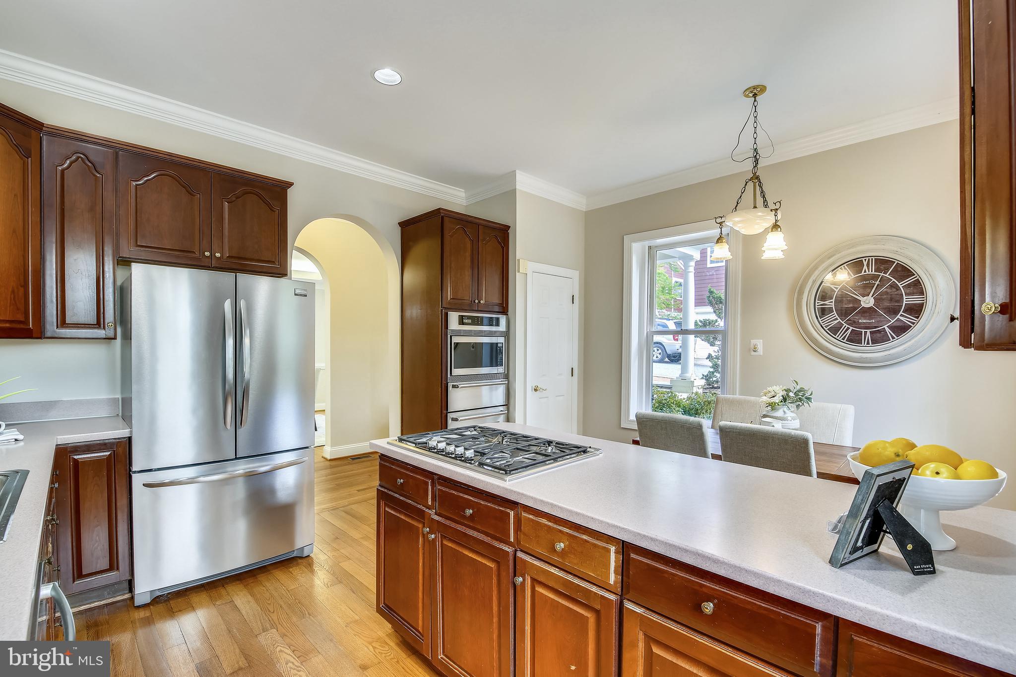 421 Kent Square Road Gaithersburg, MD 20878 - Photo 18 of 78 Kitchen w/stainless & corian