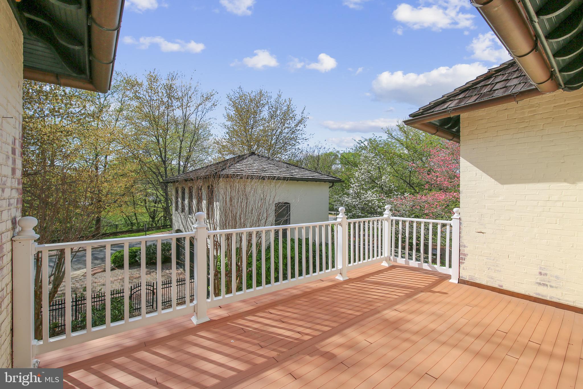 421 Kent Square Road Gaithersburg, MD 20878 - Photo 42 of 78 One of two upper level balconies w/panoramic views