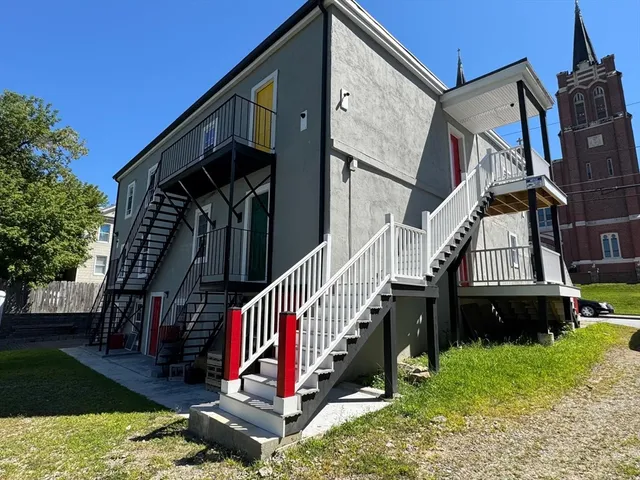 a view of outdoor space and deck