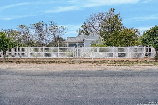 a view of a house with a outdoor space
