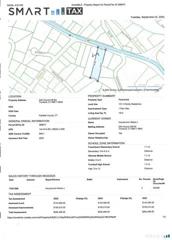 $999,900 | 546 Church Hill Road, Trumbull, CT 06611