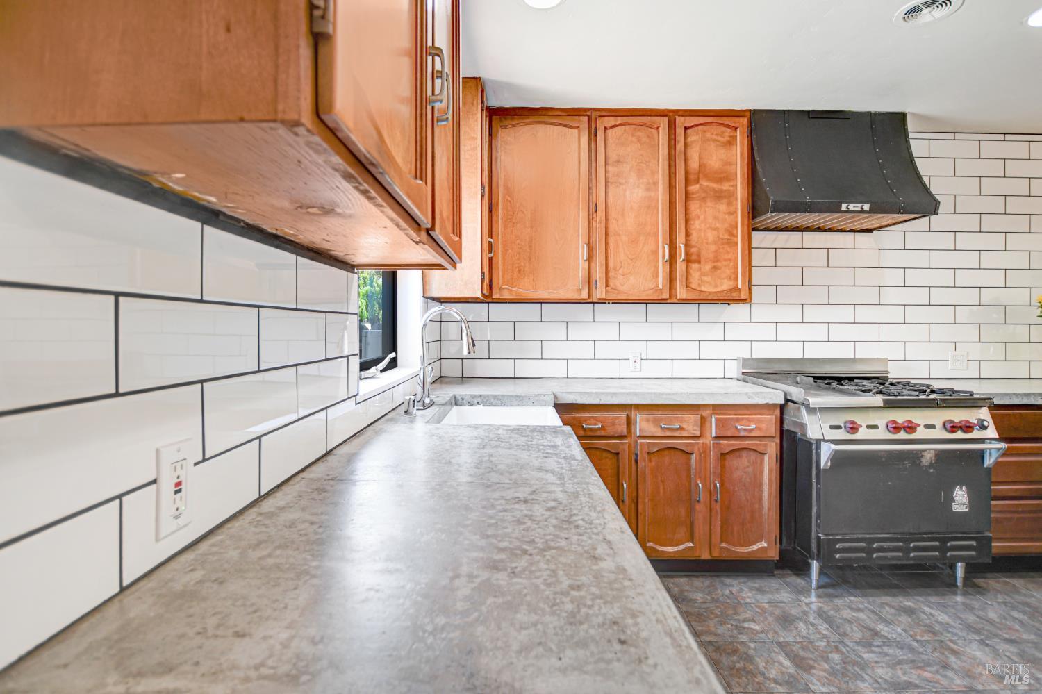 866 Yuba Drive Santa Rosa, CA 95407 - Photo 10 of 73 COTTAGE KITCHEN W/ CONCRETE COUNTERTOPS