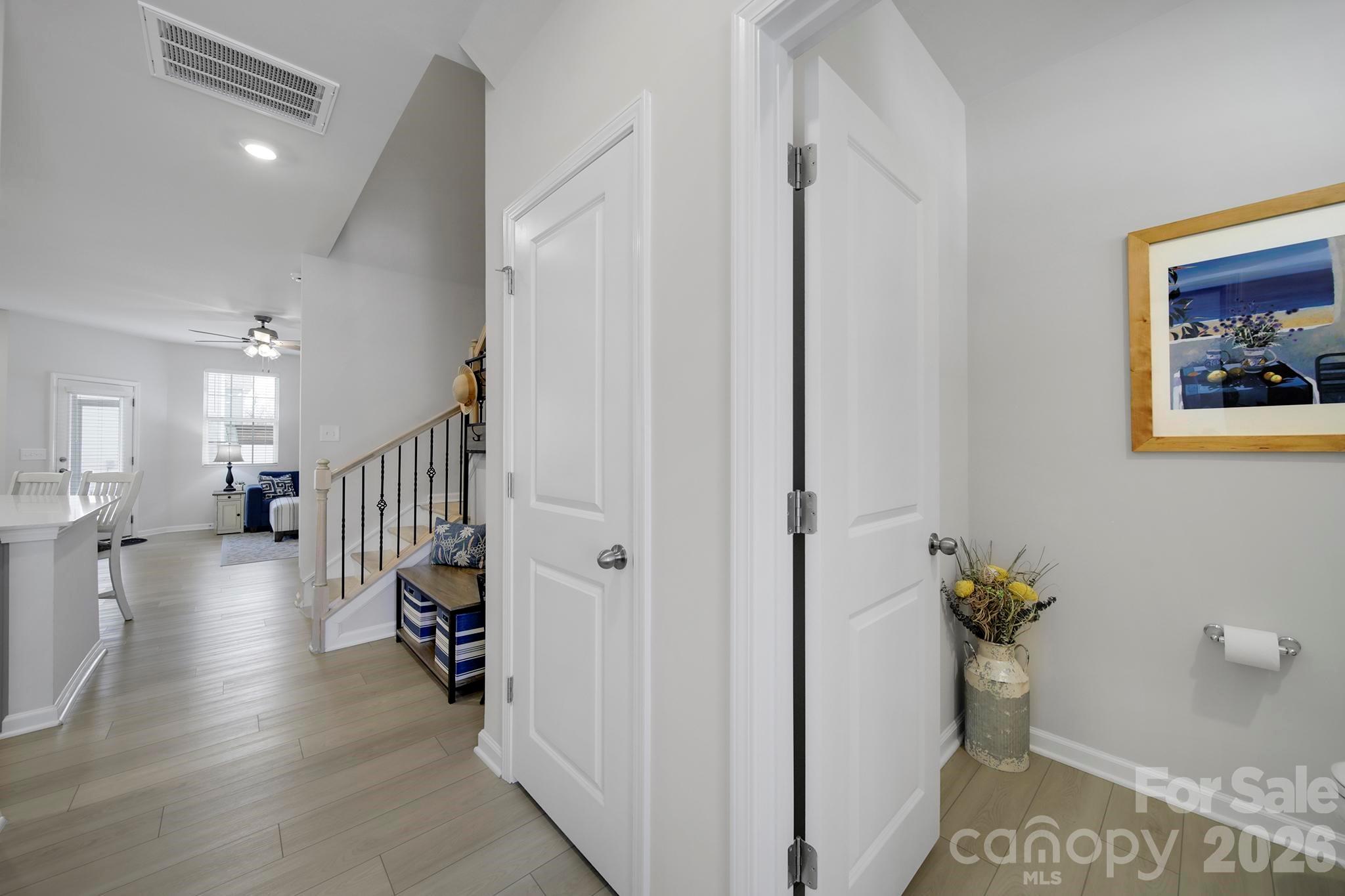 7032 Everly Commons Lane Fort Mill, SC 29708 - Photo 4 of 37 a view of entryway with wooden floor