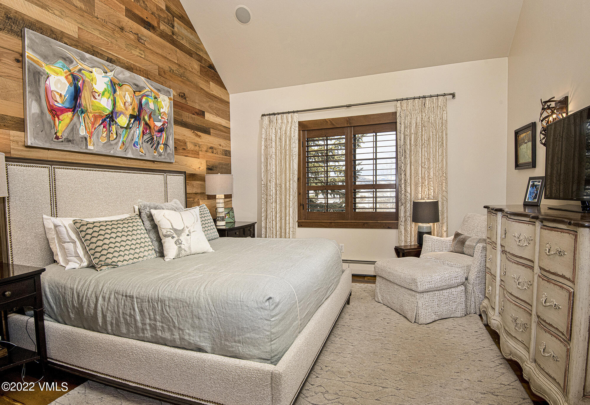 1250 Bachelor Ridge Road Avon, CO 81620 - Photo 15 of 60 a bedroom with a bed couch and a window