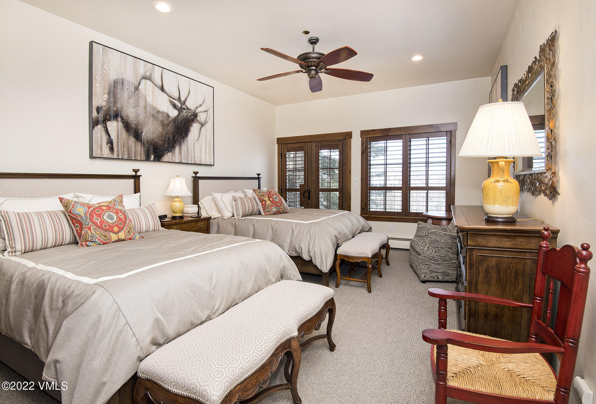 1250 Bachelor Ridge Road Avon, CO 81620 - Photo 37 of 60 a bed room with bed and window