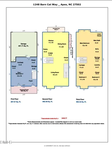 $495,000 | 1248 Barn Cat Way, Apex, NC 27502