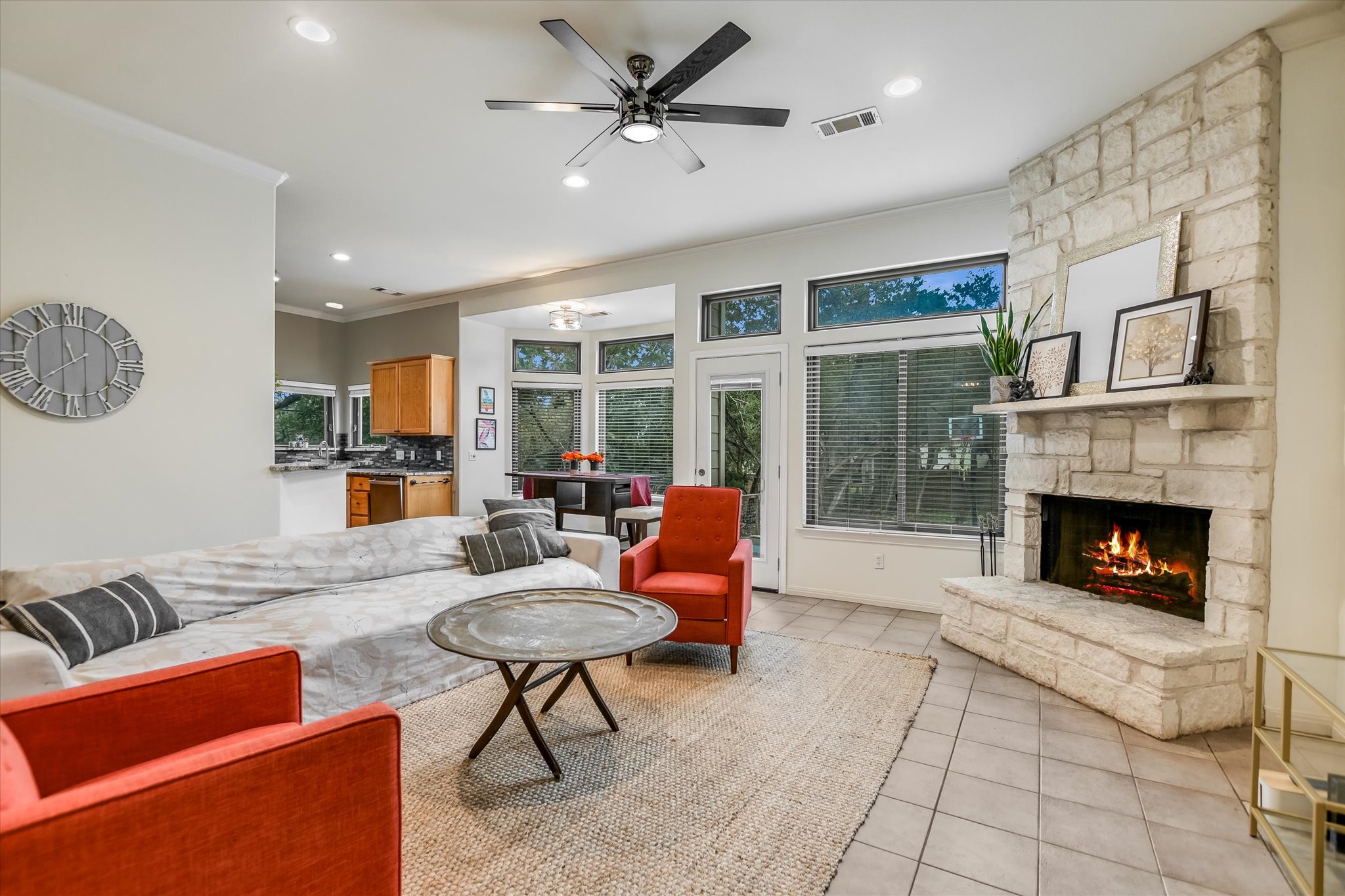 12 Springwood Circle Wimberley, TX 78676 - Photo 19 of 20 Open Floorplan with high ceilings