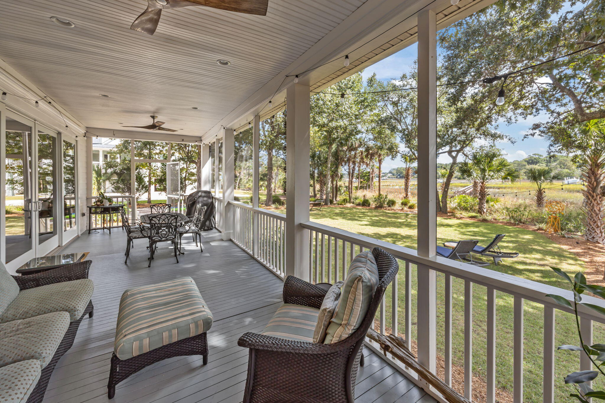 1756 Greens Point Court Mount Pleasant, SC 29466 - Photo 11 of 39 screened in back porch