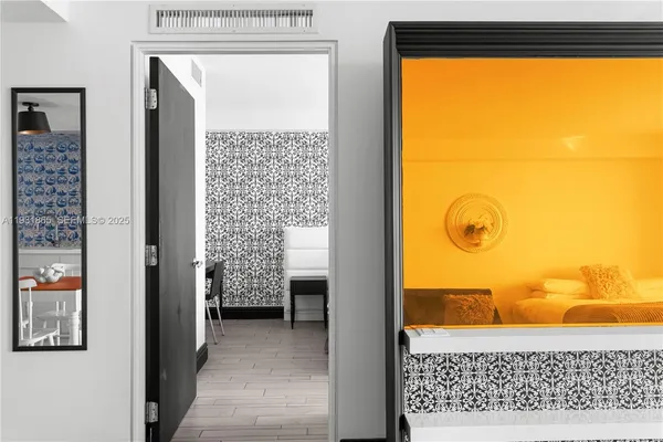 a bathroom with a toilet