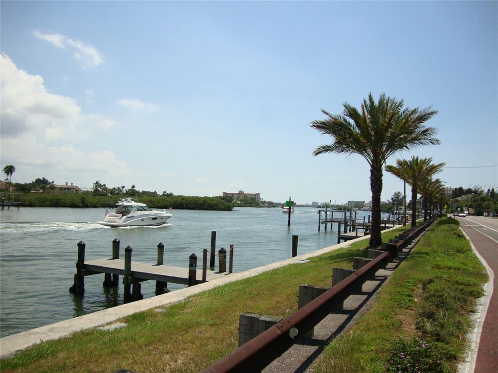 115 15th Avenue, Unit A Indian Rocks Beach, FL 33785 - Photo 61 of 65 a view of a lake with a garden