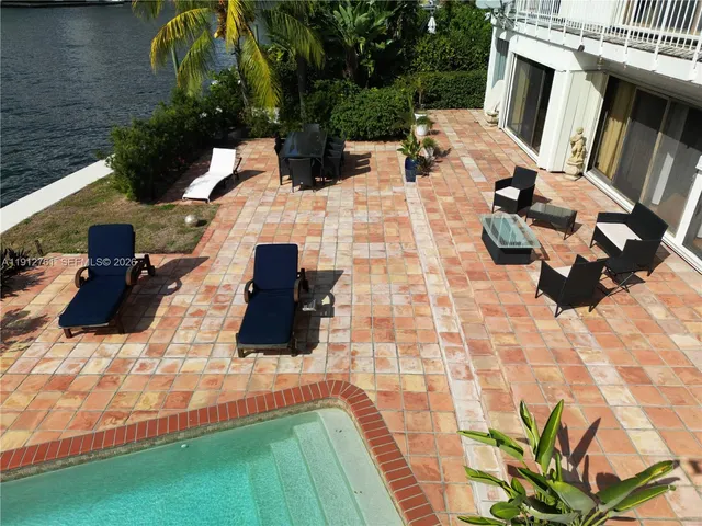 a view of street from balcony