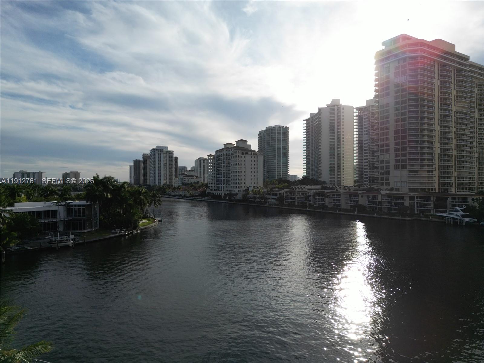 363 Centre Island Golden Beach, FL 33160 - Photo 22 of 31 a view of city and a lake