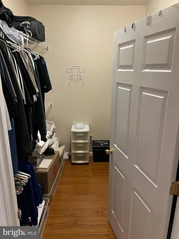 a view of walk in closet
