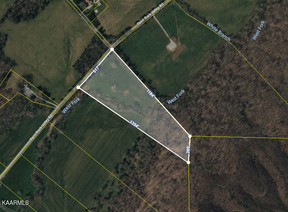 601 Paint Rock Valley Road Philadelphia, TN 37846 - Photo 41 of 43 Lot Dimensions