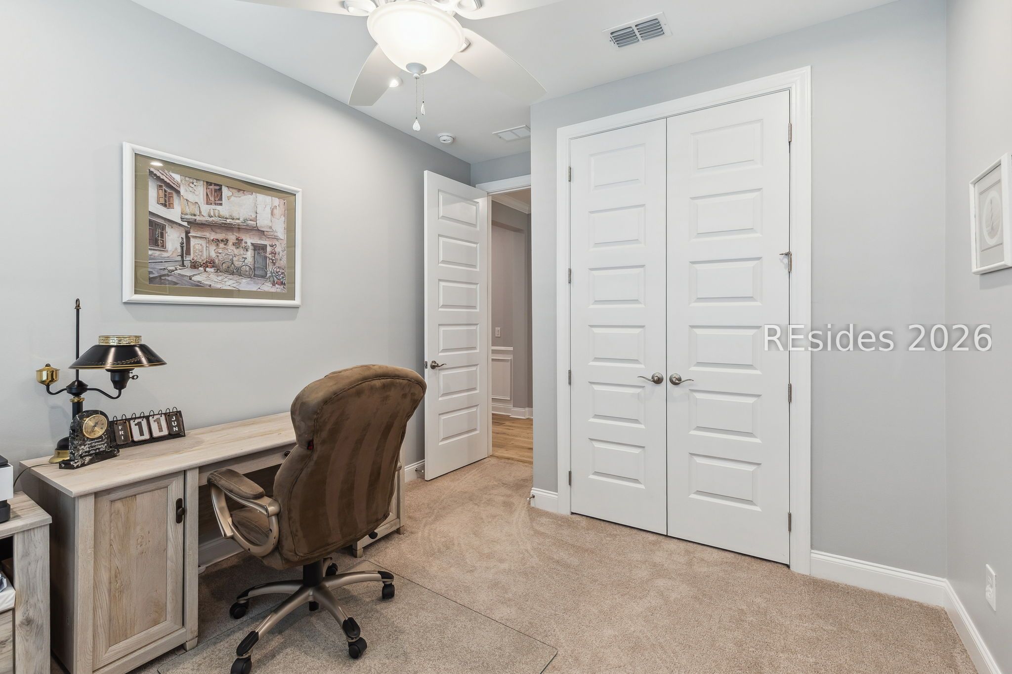 22 Jasmine Way Bluffton, SC 29909 - Photo 35 of 71 Bed #3 w/ closet - Office or Flex Room