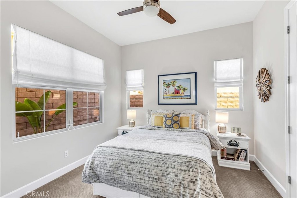 17 Puesto Road Rancho Mission Viejo, CA 92694 - Photo 24 of 69 Secondary bedroom features high ceilings, ceiling fan and attached bathroom.