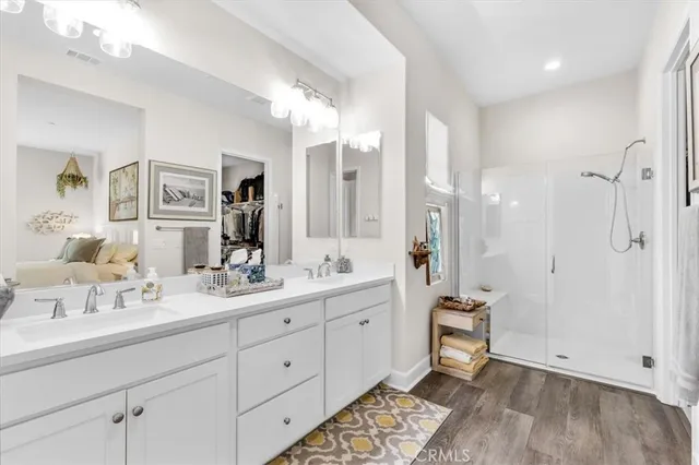 an aerial view of residential building with outdoor space