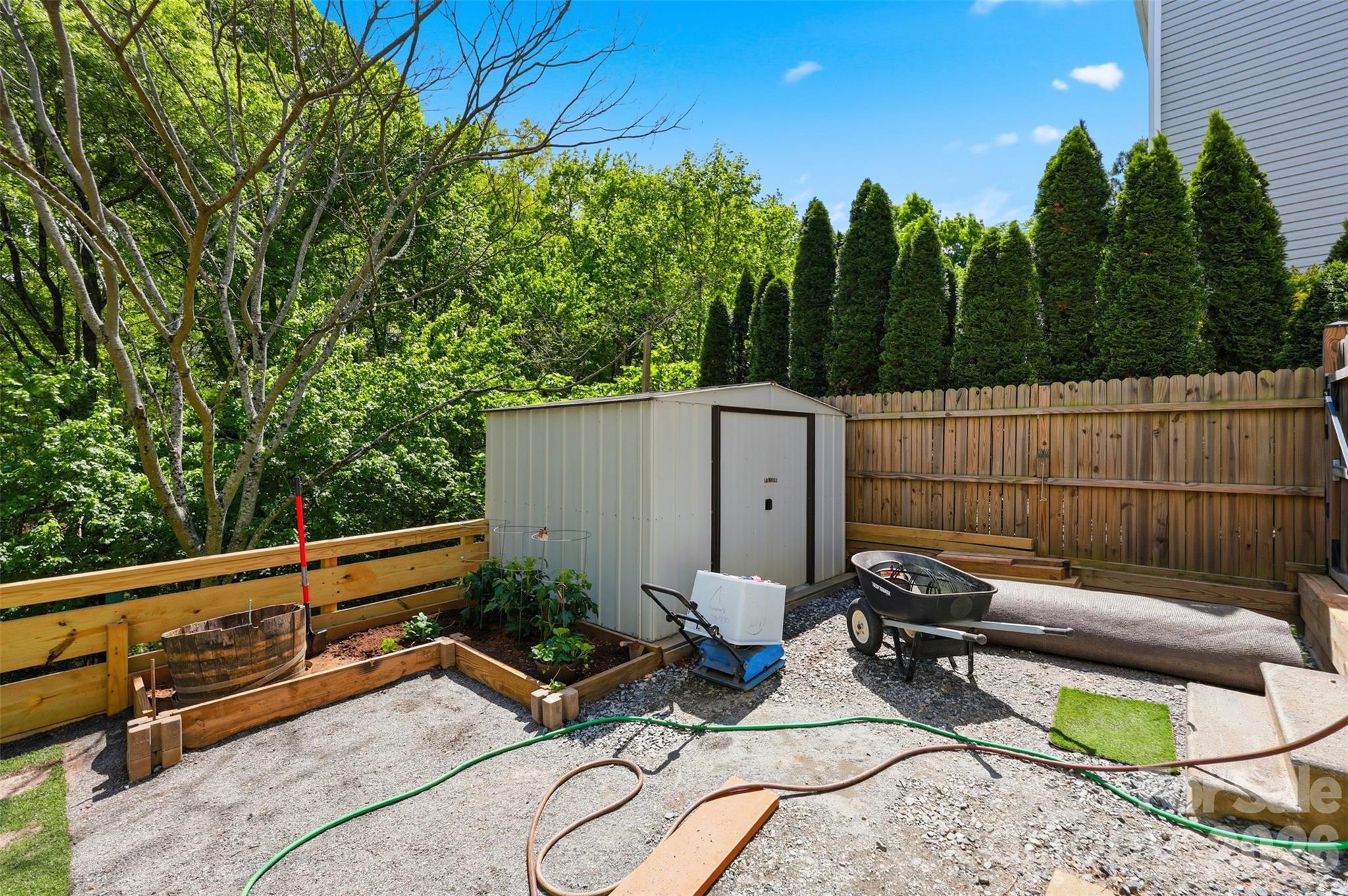879 Ivy Trail Way Fort Mill, SC 29715 - Photo 31 of 44 a backyard of a house with table and chairs