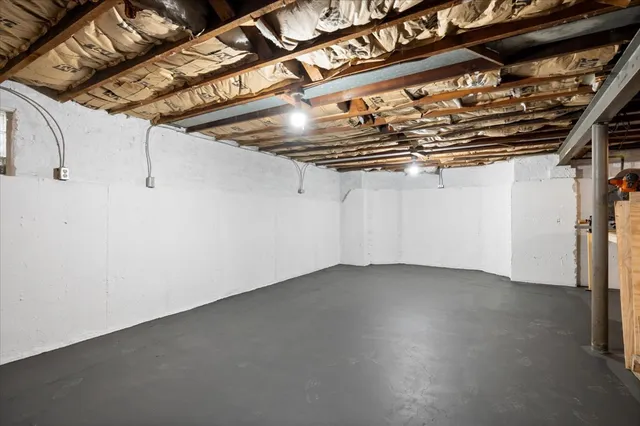 a view of storage and utility room