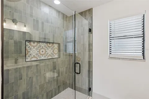 a view of a indoor swimming pool