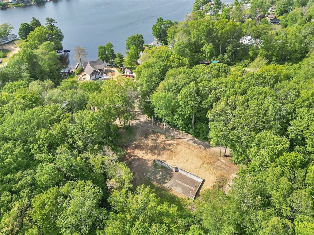 50 Fountain Road Wales, MA 01081 - Photo 3 of 20 an aerial view of residential house with outdoor space and trees all around