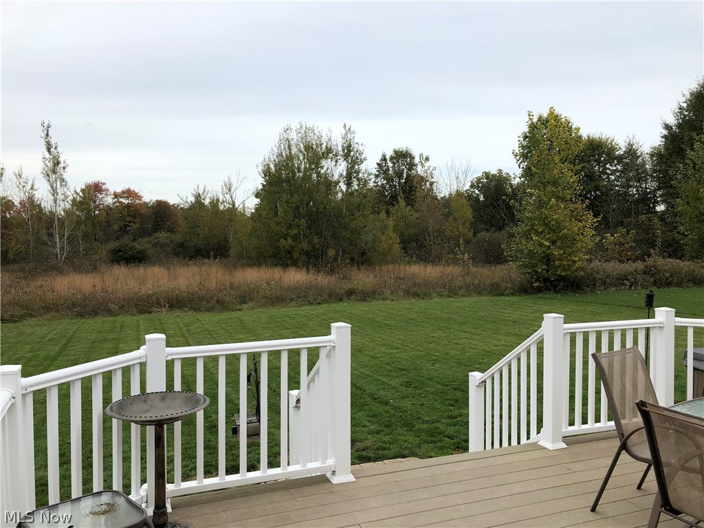 3312 Ridgely Park Youngstown, OH 44514 - Photo 10 of 31 You have a large deck and a nice size back yard for outdoor entertaining.