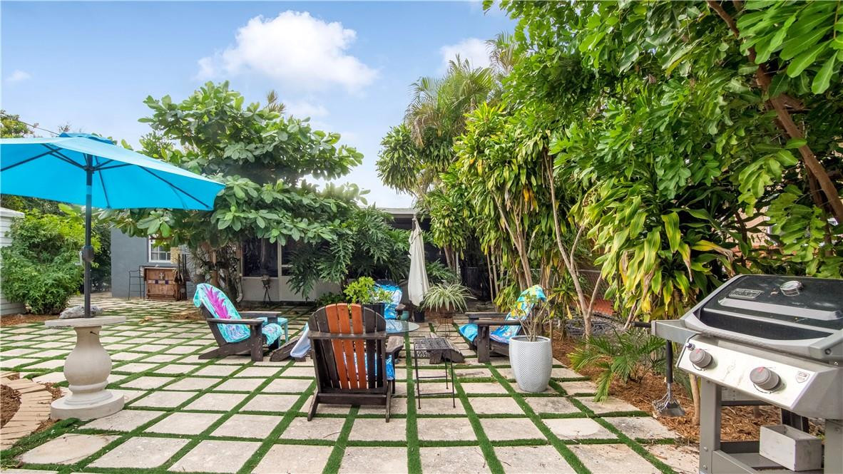 2221 Harding Street Hollywood, FL 33020 - Photo 20 of 30 a view of outdoor space yard deck and patio