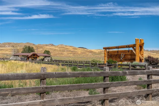 a view of lake with city