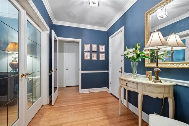 a room with furniture and window